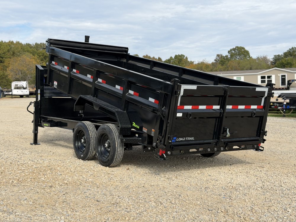2027 83X16 DG LOAD TRAIL / 36" SIDES / 7 GAUGE FLOOR / 16 PLY TIRES / TELESCOPIC / 16K GVWR / GOOSEN