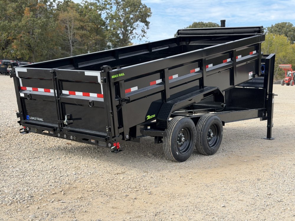 2027 83X16 DG LOAD TRAIL / 36" SIDES / 7 GAUGE FLOOR / 16 PLY TIRES / TELESCOPIC / 16K GVWR / GOOSEN