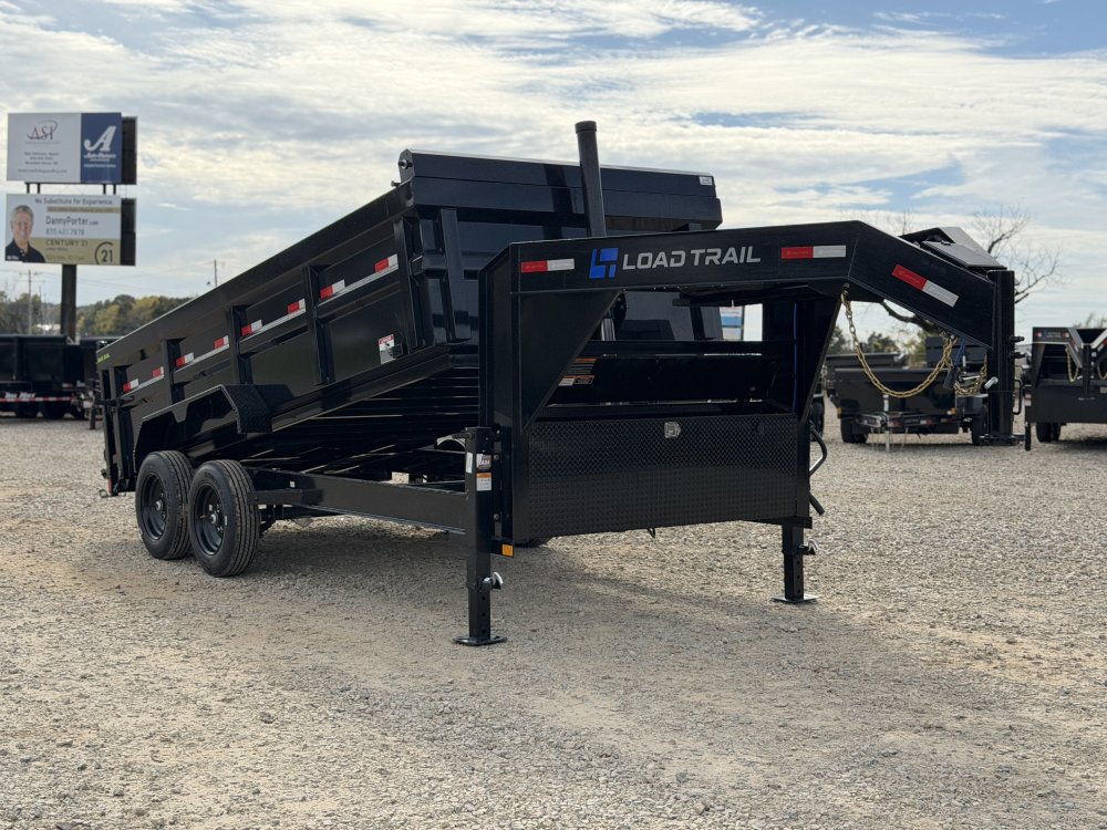 2027 83X16 DG LOAD TRAIL / 36" SIDES / 7 GAUGE FLOOR / 16 PLY TIRES / TELESCOPIC / 16K GVWR / GOOSEN