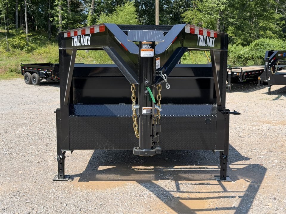 2026 Trail Maxx 83X16 14K GVWR GOOSENECK Dump Trailer