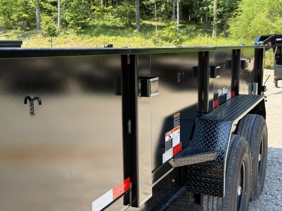2026 Trail Maxx 83X16 14K GVWR GOOSENECK Dump Trailer