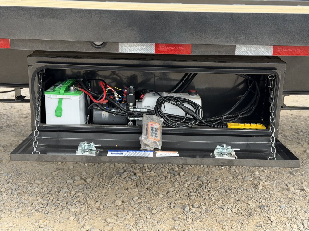2027 102X40 GT LOAD TRAIL / 18K WINCH PACKAGE / TUFF WIRELESS REMOTE / UNDER FRAME BRIDGE / 25.9K GV