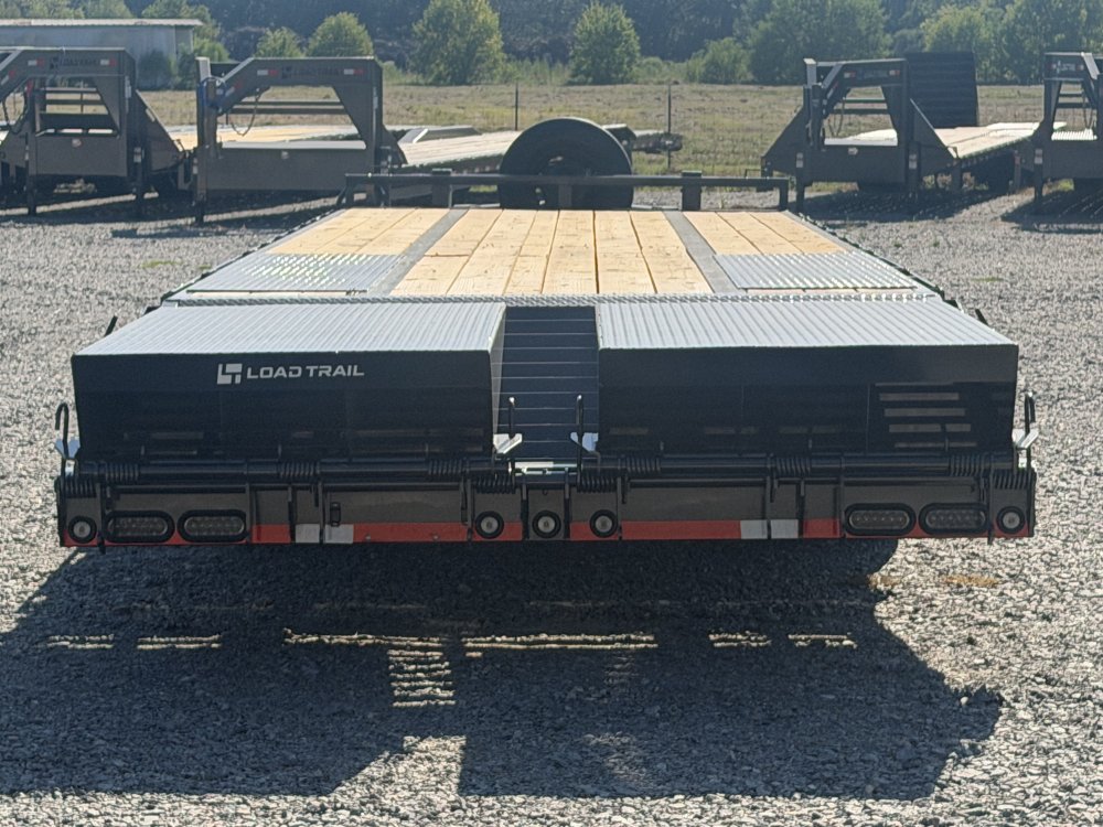 2027 Load Trail 102X30 PP Deckover Trailer W/12K Axles, Max Ramps, 14 Ply Tires, Tool Tray