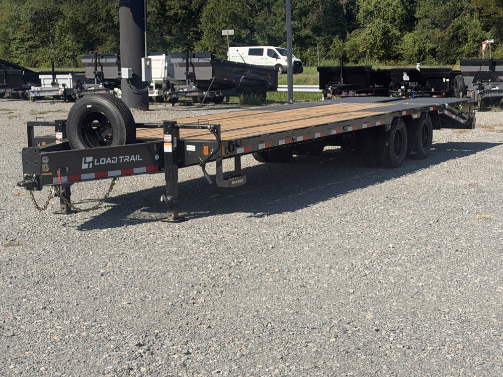 2027 Load Trail 102X30 PP Deckover Trailer W/12K Axles, Max Ramps, 14 Ply Tires, Tool Tray