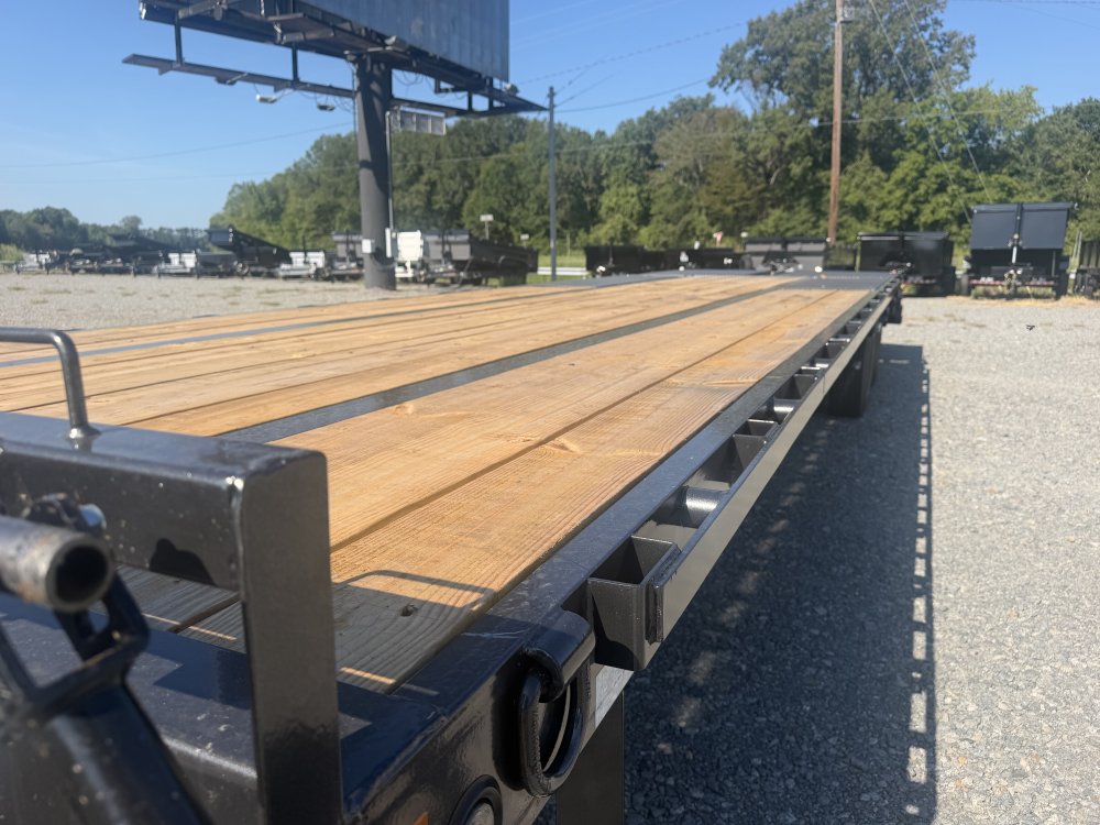 2027 Load Trail 102X30 PP Deckover Trailer W/12K Axles, Max Ramps, 14 Ply Tires, Tool Tray