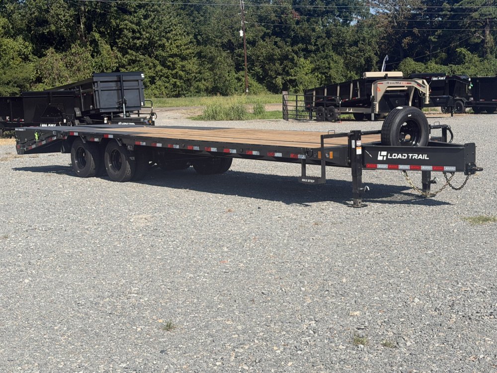 2027 Load Trail 102X30 PP Deckover Trailer W/12K Axles, Max Ramps, 14 Ply Tires, Tool Tray