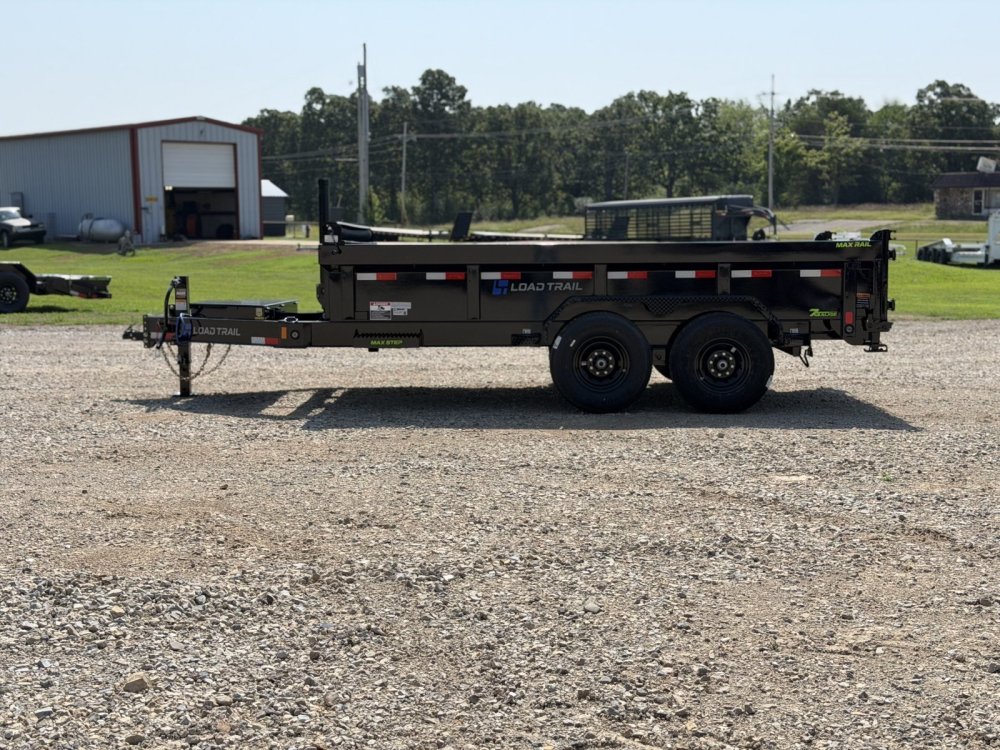2027 83X14 DL LOAD TRAIL / 24" SIDES / TELESCOPIC / 7 GA / 14K GVWR /