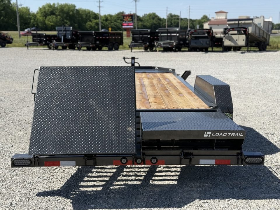 2026 Load Trail CB 83X20 I-BEAM W/MAX RAMPS, 14 PLYS, AND CHAIN TIE DOWNS 14K GVWR Equipment Trailer