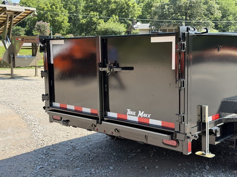 2026 Trail Maxx DT 83X16 3' SIDE 14K GVWR REAR STABILIZER JACKS Dump Trailer