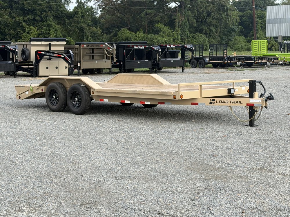 2026 Load Trail 102X20 CH Car Hauler Trailer W/ Max Ramps, 7K Axles, 10Ply Tires, Tool Tray, Drive O