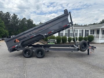 2027 RawMaxx GDX KNIGHT 83X16 HIGH SIDE TELESCOPIC CYLINDER 14K GVWR Dump Trailer