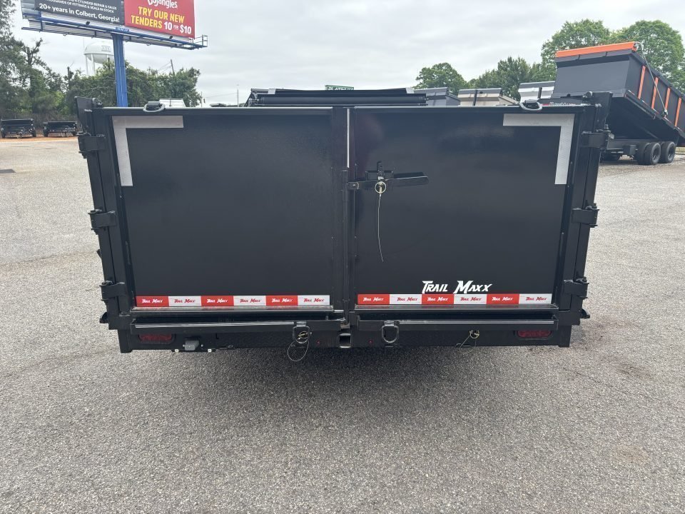 2026 Trail Maxx 83x16X3 TELESCOPIC CYLINDER 14K GVWR GOOSENECK HIGH SIDE Dump Trailer