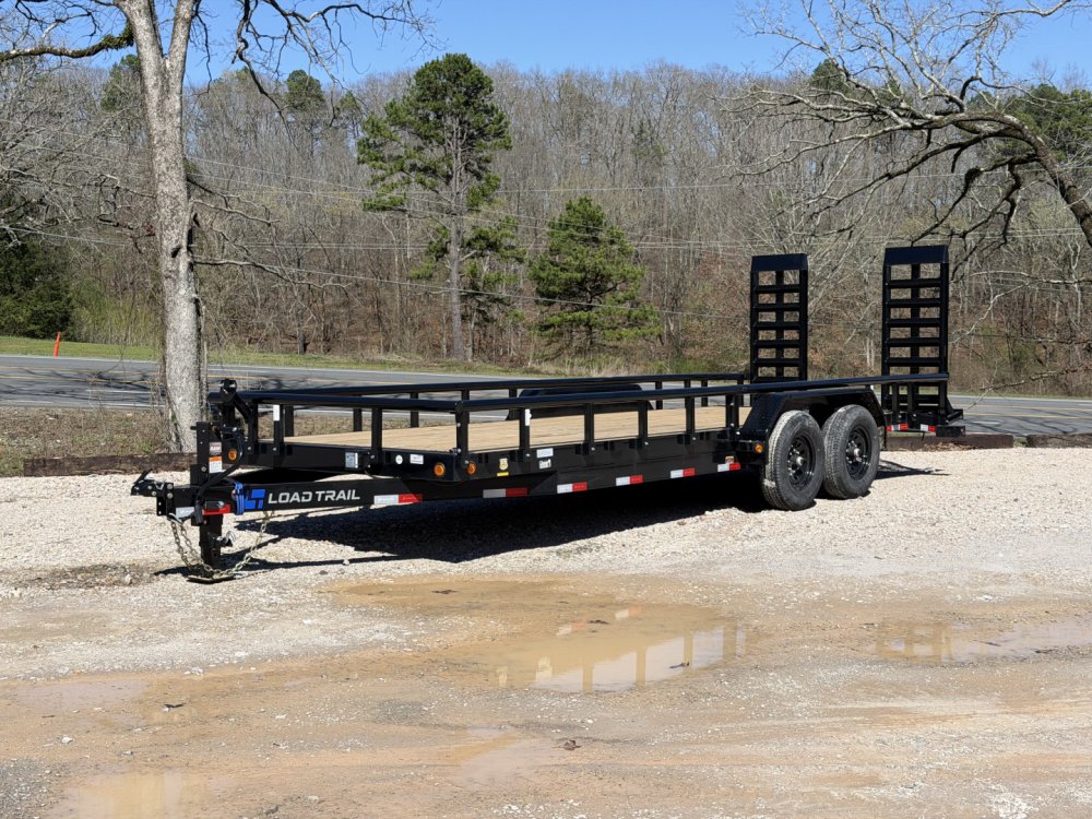 2026 Load Trail 83X22 CS 14K GVWR PIPE TOP STANDUP RAMPS Equipment Trailer