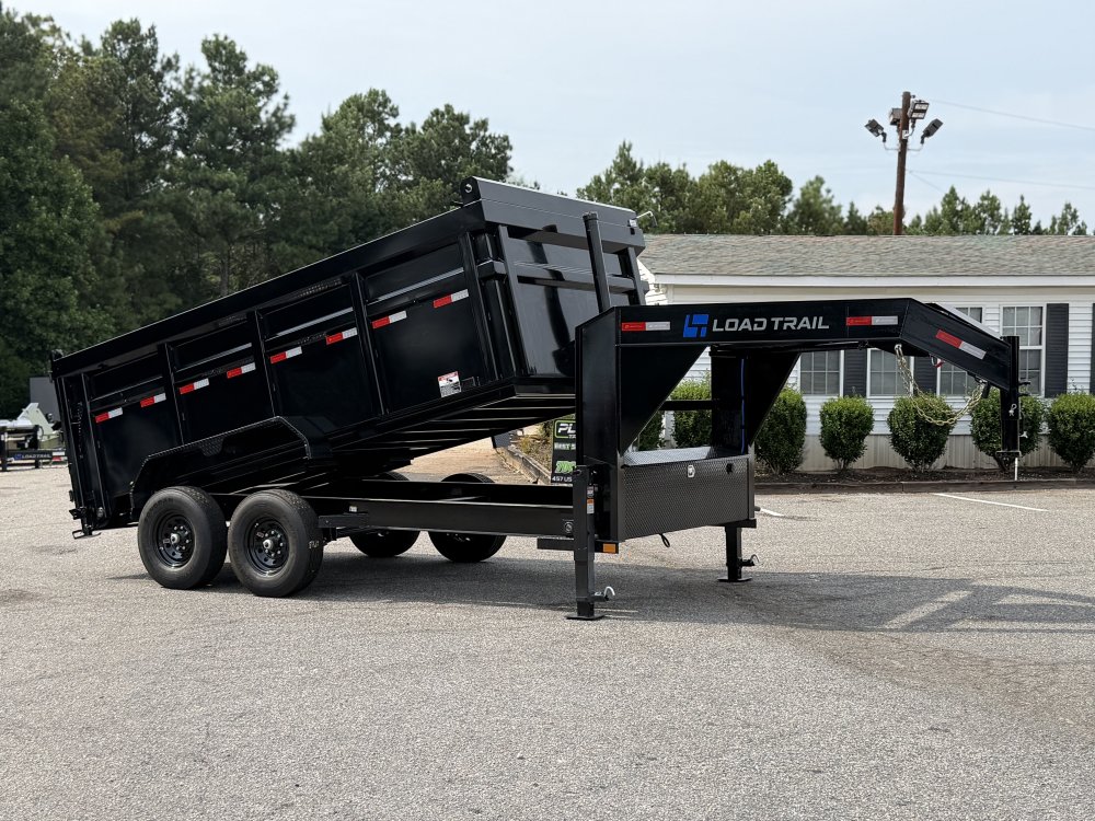 2027 Load Trail DG 83X14X4 HIGH SIDE 7 GAUGE FLOOR 14K GVWR GOOSENECK Dump Trailer