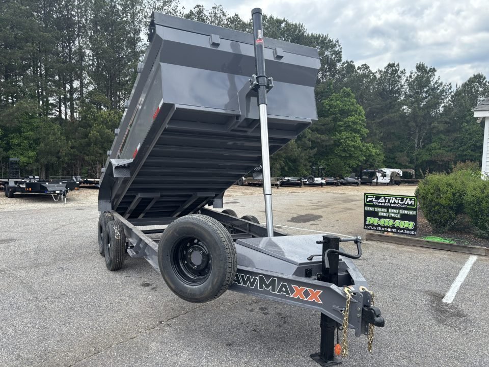 2027 RawMaxx GDX KNIGHT 83X16 HIGH SIDE TELESCOPIC CYLINDER 14K GVWR Dump Trailer
