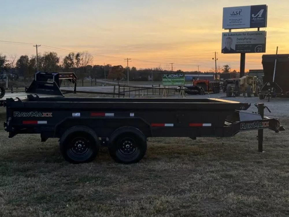 2026 RawMaxx GDX 83X14 14K GVWR Dump Trailer
