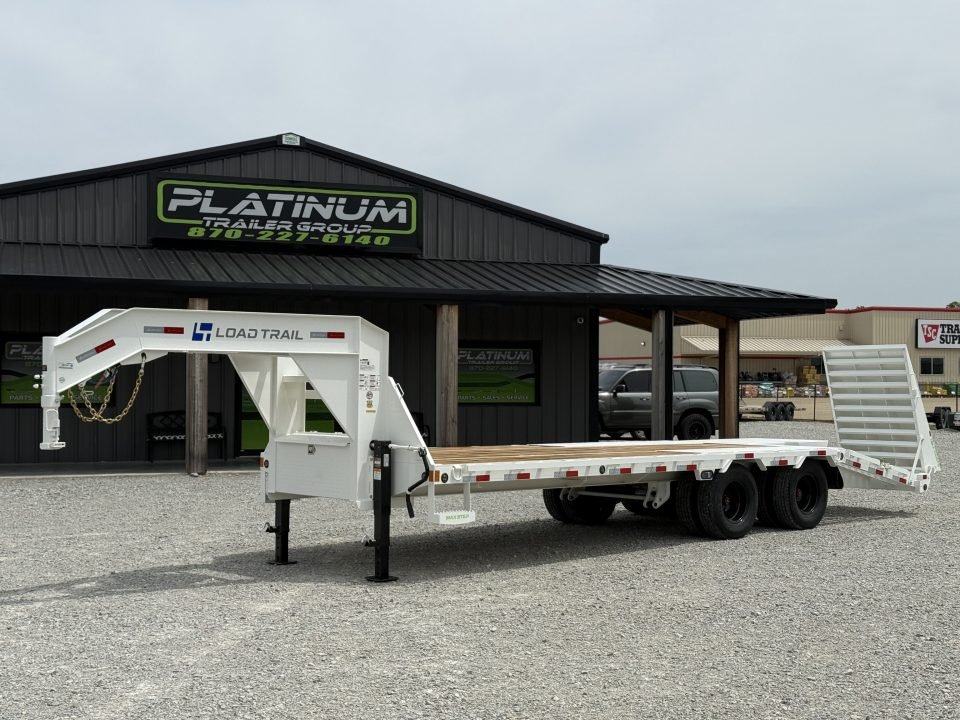2026 Load Trail GP 102X25 GOOSENECK W/MAX RAMPS AND 14 PLY TIRES 25.9K GVWR Flatbed Trailer