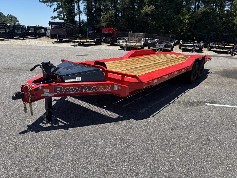 2026 RawMaxx FYH 102X24 LOW PRO 16K GVWR FULL POWER Tilt Trailer