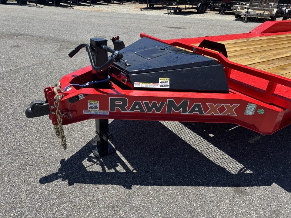 2026 RawMaxx FYH 102X24 LOW PRO 16K GVWR FULL POWER Tilt Trailer