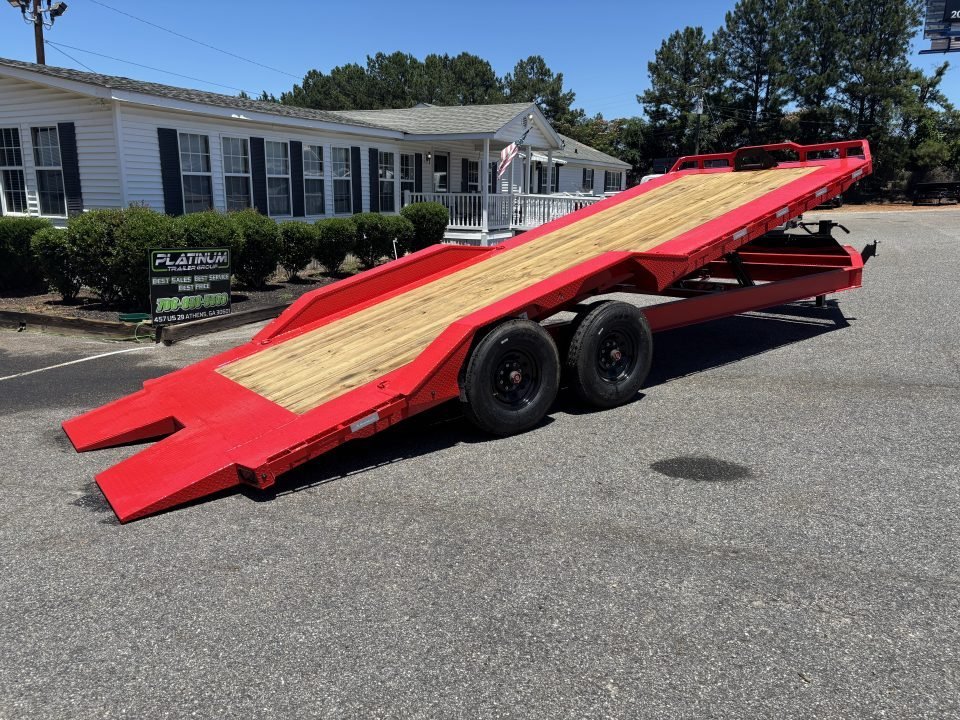 2026 RawMaxx FYH 102X24 LOW PRO 16K GVWR FULL POWER Tilt Trailer