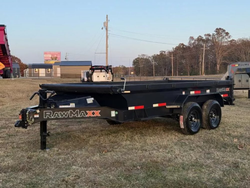 2026 RawMaxx GDX 83X14 14K GVWR Dump Trailer