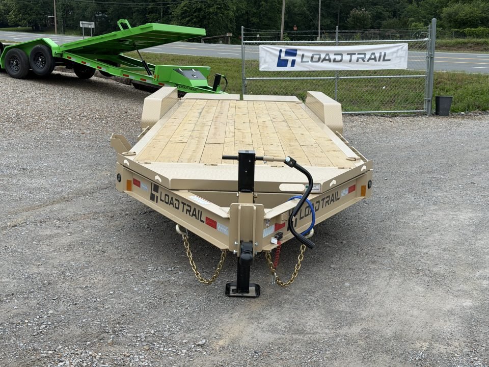 2026 Load Trail CB8 83X24 21K GVWR MAX RAMPS INTEGRATED TOOLBOX RUB RAIL Equipment Trailer
