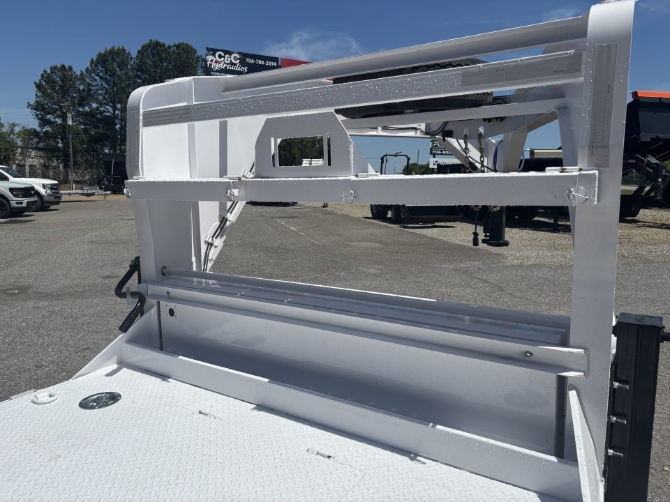 2026 RawMaxx 2026 RawMaxx G7X 83X22 GOOSENECK TILT W/14 PLY TIRES AND RHINO LINER ON FENDERS 14K GVW