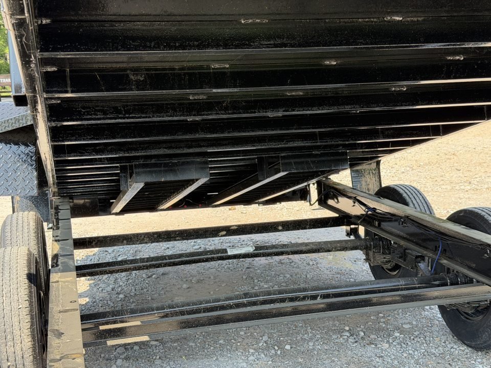 2026 Trail Maxx DT 83X16 3' SIDE 14K GVWR REAR STABILIZER JACKS Dump Trailer