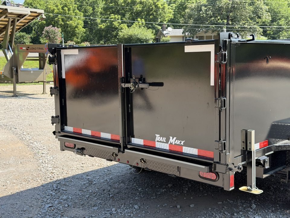 2026 Trail Maxx DT 83X16 3' SIDE 14K GVWR REAR STABILIZER JACKS Dump Trailer