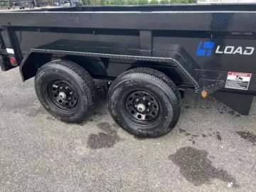 2027 Load Trail 72X12 DE Dump Trailer W/18 INCH SIDES, RAMPS, TARP, SPREAD GATES, 5200 POUND AXLES,