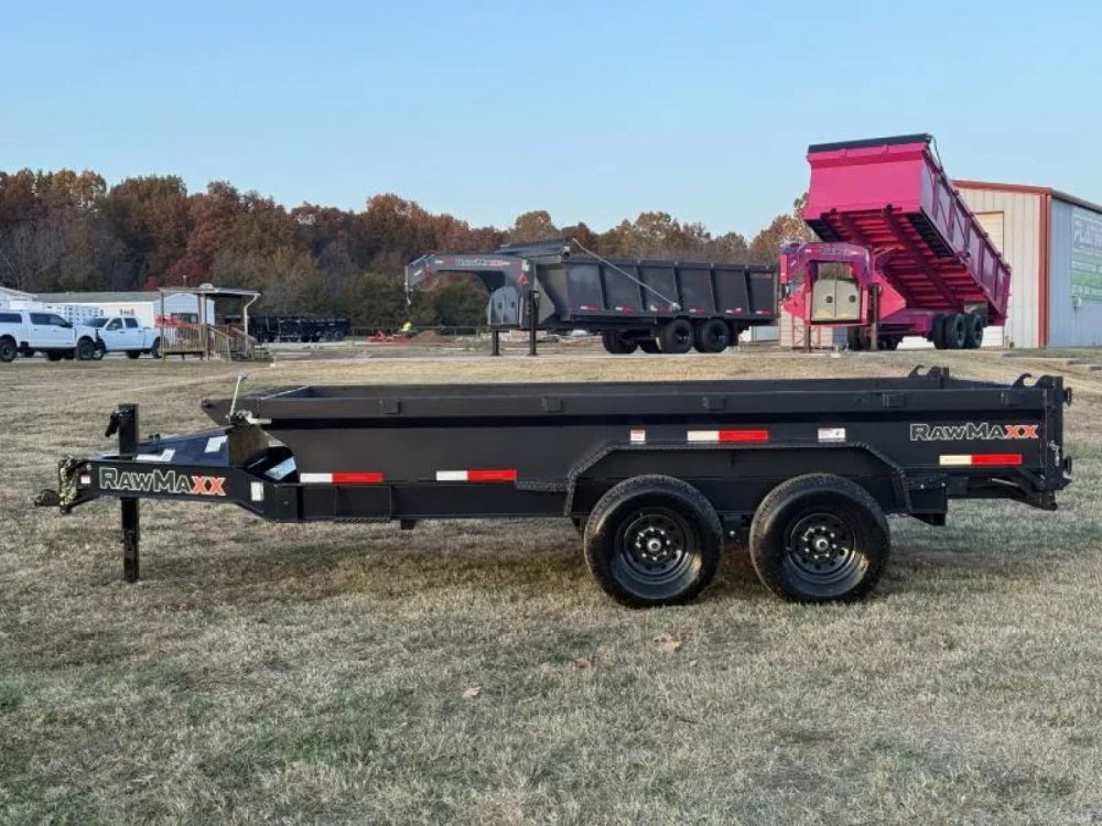 2026 RawMaxx GDX 83X14 14K GVWR Dump Trailer