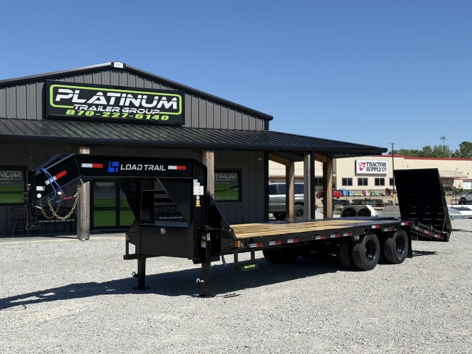 2026 Load Trail GP 102X25 GOOSENECK W/MAX RAMPS AND 14 PLY TIRES 25.9K GVWR Flatbed Trailer