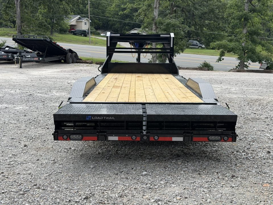 2027 Load Trail GC 102X24 14K LOWBOY MAX RAMPS DRIVE OVER FENDERS Flatbed Trailer