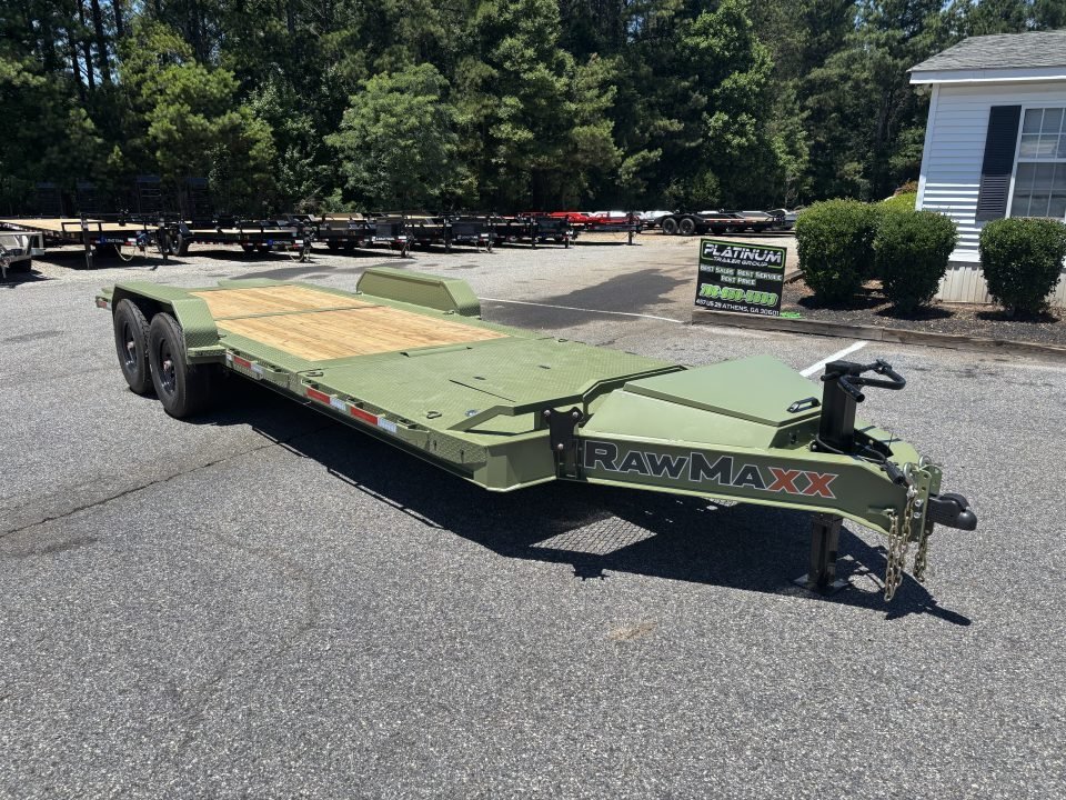 2026 RawMaxx G7X 83X22 16K GVWR TORSION AXLE GRAVITY Tilt Trailer