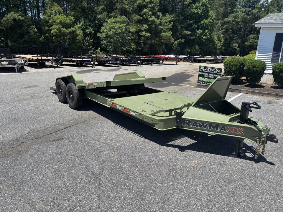 2026 RawMaxx G7X 83X22 16K GVWR TORSION AXLE GRAVITY Tilt Trailer