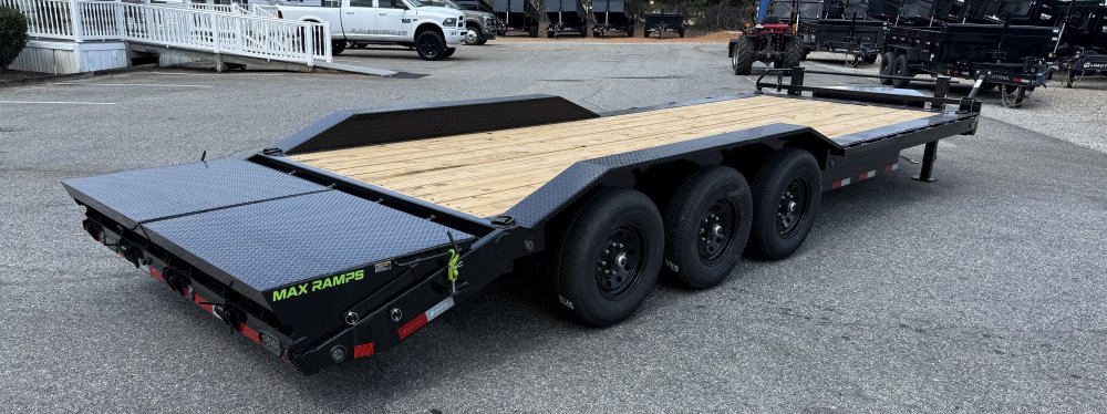 2027 Load Trail CH 102X24 21K GVWR DRIVE OVER FENDER MAX RAMP Equipment Trailer