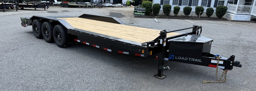 2027 Load Trail CH 102X24 21K GVWR DRIVE OVER FENDER MAX RAMP Equipment Trailer