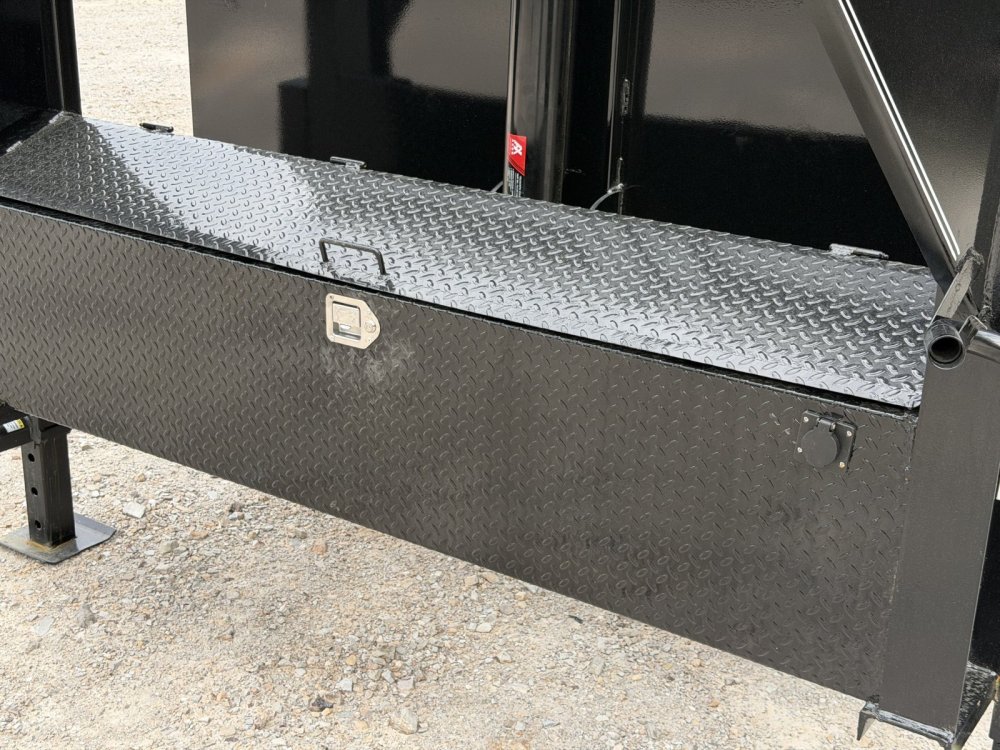 2026 Trail Maxx DT 83X14 4' SIDE 14K GVWR REAR STABILIZER JACKS GOOSENECK Dump Trailer