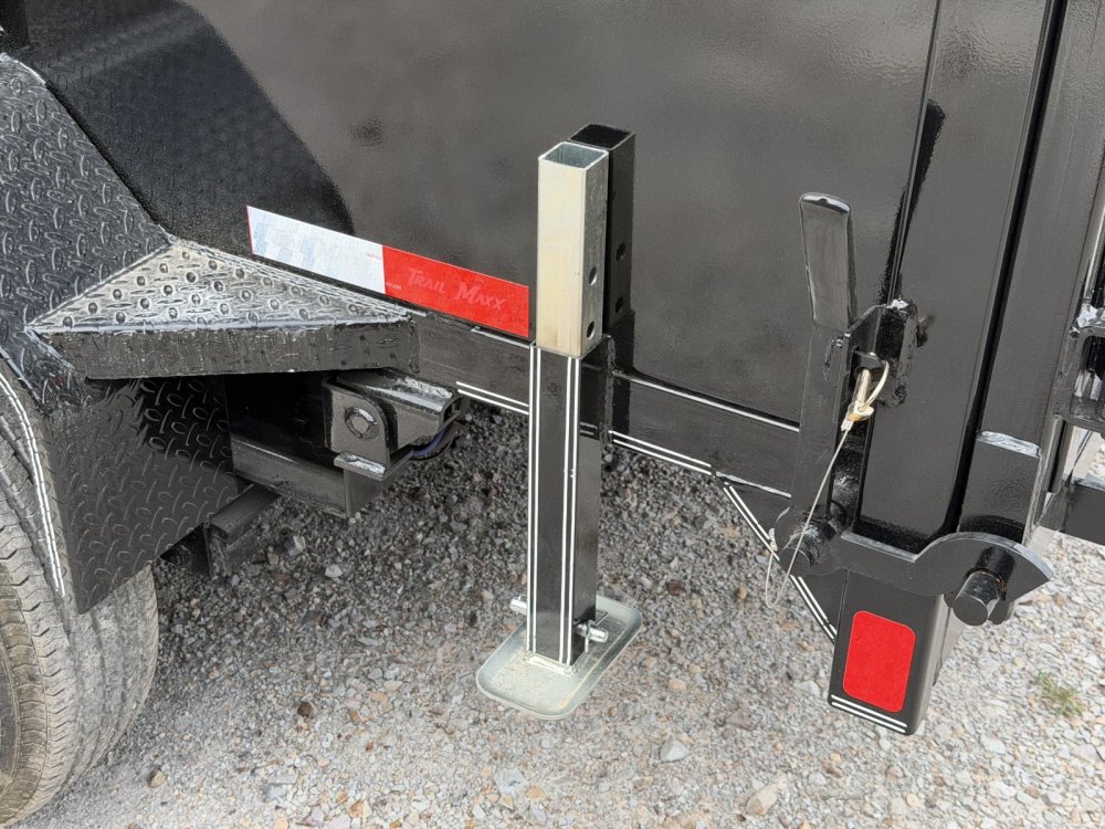 2026 Trail Maxx DT 83X14 4' SIDE 14K GVWR REAR STABILIZER JACKS GOOSENECK Dump Trailer