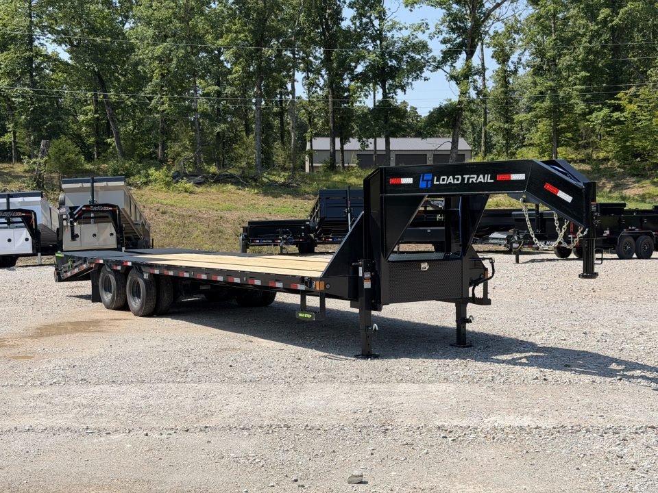 2026 Load Trail GP 102X30 5' MAX RAMPS 24K GVWR 14 PLY TIRES 2" RUB RAIL Flatbed Trailer