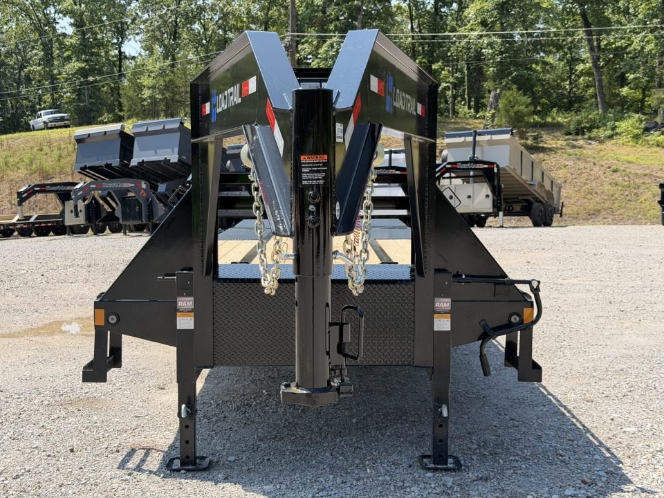 2026 Load Trail GP 102X30 5' MAX RAMPS 24K GVWR 14 PLY TIRES 2" RUB RAIL Flatbed Trailer