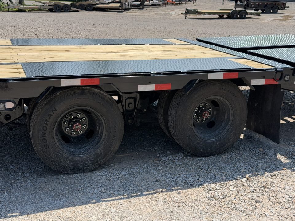 2026 Load Trail GP 102X30 5' MAX RAMPS 24K GVWR 14 PLY TIRES 2" RUB RAIL Flatbed Trailer