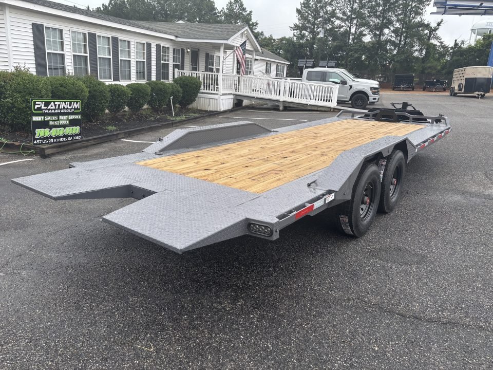2026 RawMaxx FYH 102X24 LOW PRO 16K GVWR FULL POWER Tilt Trailer