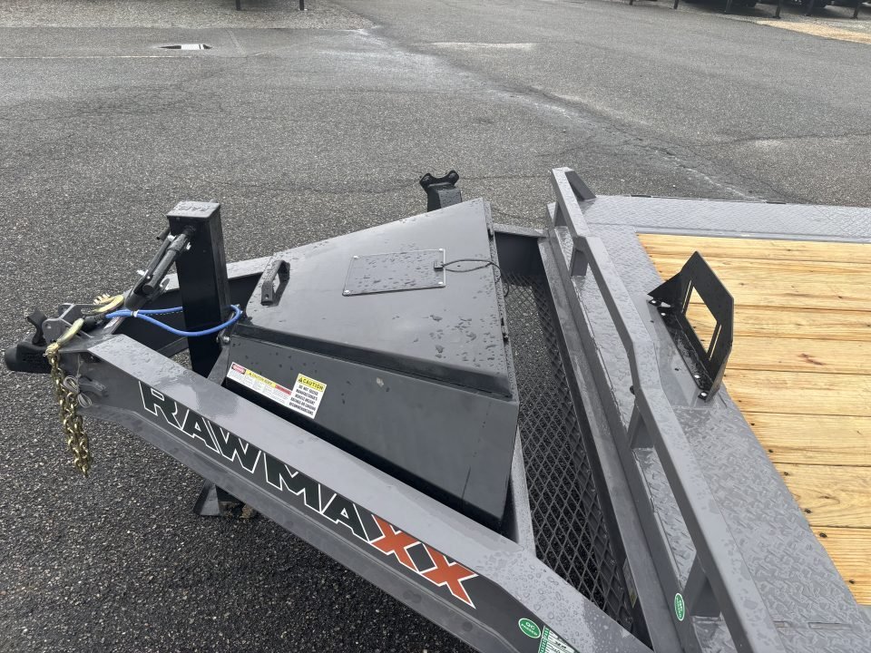 2026 RawMaxx FYH 102X24 LOW PRO 16K GVWR FULL POWER Tilt Trailer