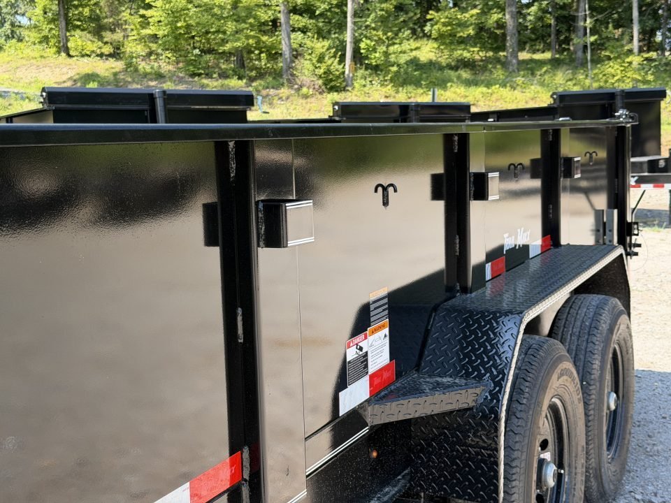 2026 Trail Maxx DT 83X16 2' SIDE 14K GVWR REAR STABILIZER JACKS Dump Trailer