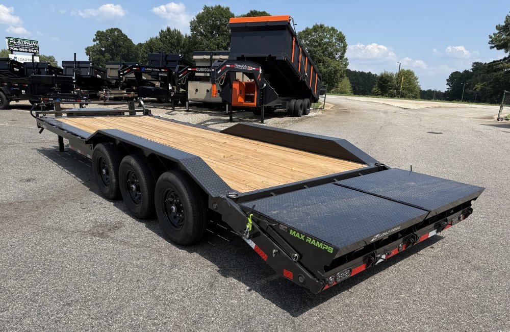 2027 Load Trail CH 102X24 21K GVWR DRIVE OVER FENDER MAX RAMP Equipment Trailer