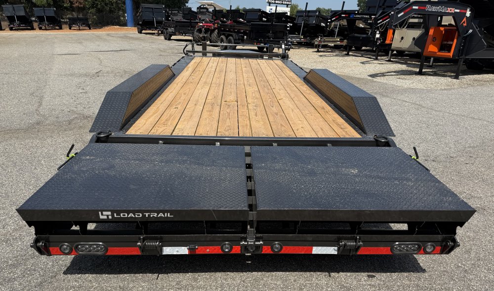 2027 Load Trail CH 102X24 21K GVWR DRIVE OVER FENDER MAX RAMP Equipment Trailer