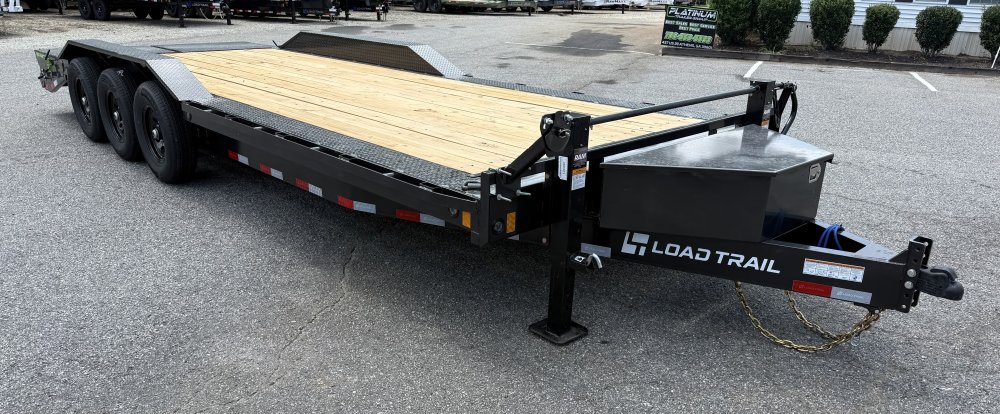 2027 Load Trail CH 102X24 21K GVWR DRIVE OVER FENDER MAX RAMP Equipment Trailer
