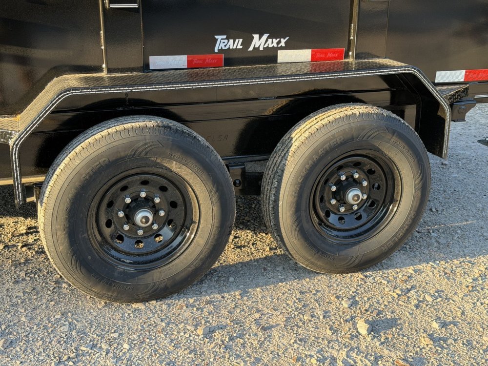 2026 Trail Maxx DT 83X14 2' SIDE 14K GVWR REAR STABILIZER JACKS Dump Trailer