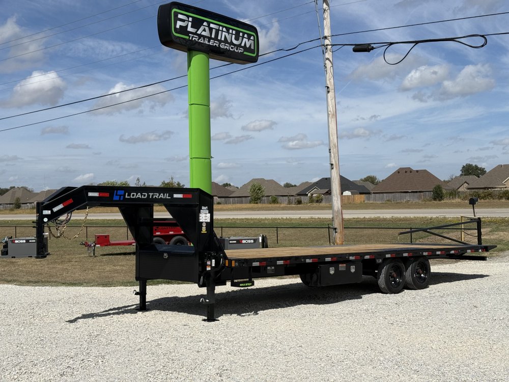 2027 Load Trail GE 102X28 GOOSENECK FULL TILT W/16 PLYS AND TUFF WIRELESS REMOTE 16K GVWR Tilt Trail